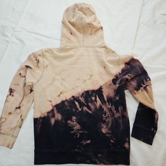 Kinetix Casual Luxury Tie Dyed Joodie Black and Tan, size M - Picture 3 of 4